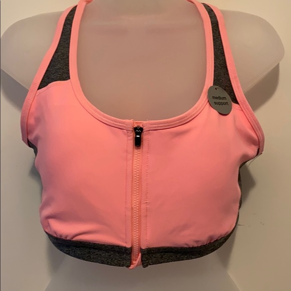 Xersion Other - Xersion Zip Up Sports Bra